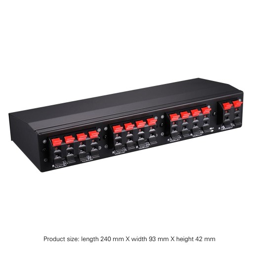 Six Channel Speakers Selector Stereo Amplifier