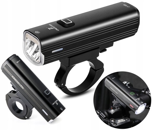Передний фонарь BIKE LED 1000лм, 4800мАч