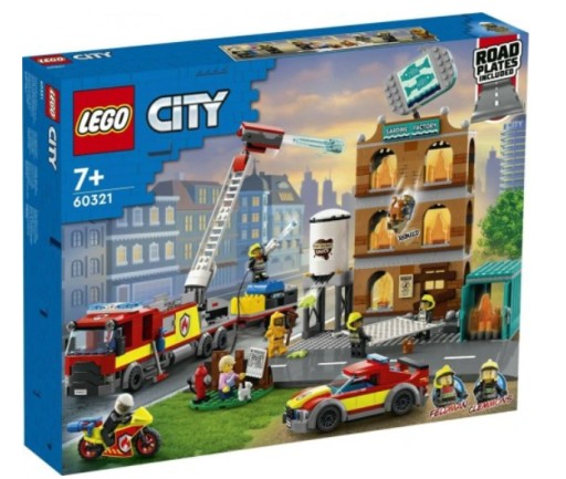 LEGO 60321 ГОРОД — ПОЖАРНАЯ БРИТАНИЯ