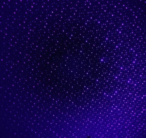 USB светодиодный автомобильный проектор STARS BLUE