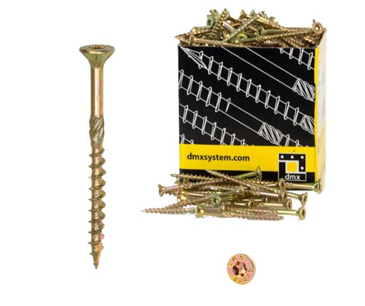 Wkręty ciesielskie Wkręty do drewna do drewna 3x35 mm Torx 500 szt