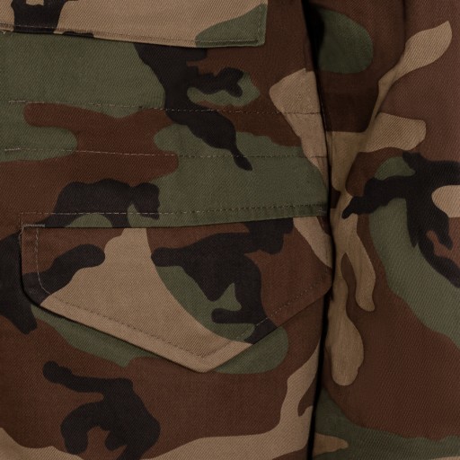 МУЖСКАЯ ЗИМНЯЯ ПАРКА M65 MIL-TEC FIELDJACKET 2в1 WOODLAND M