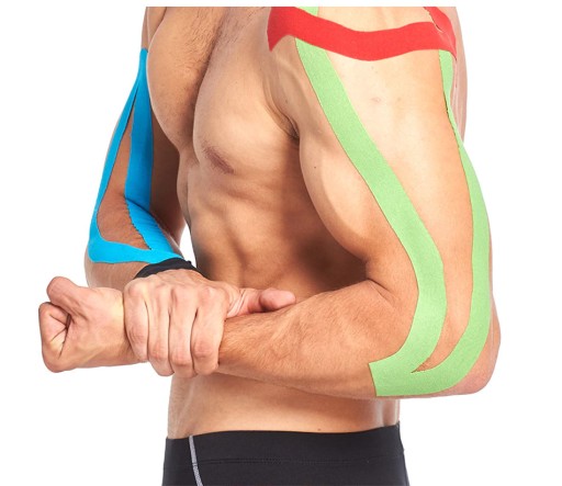 KINESIOTAPING KINESIO PLASTRY TEJPY TAPE TAŚMA fizjoterapia tejp plaster