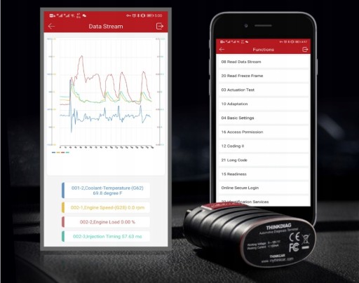 THINKDIAG OBD2 ДИАГНОСТИЧЕСКИЙ ИНТЕРФЕЙС, ПОЛИРОВКА