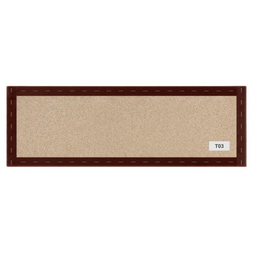 Обитая панель Maroon 80 x 20 см