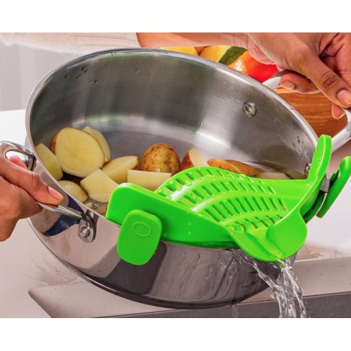 Дуршлаг, силиконовая чаша, сито, насадка для термомикса Monsieur Cuisine.