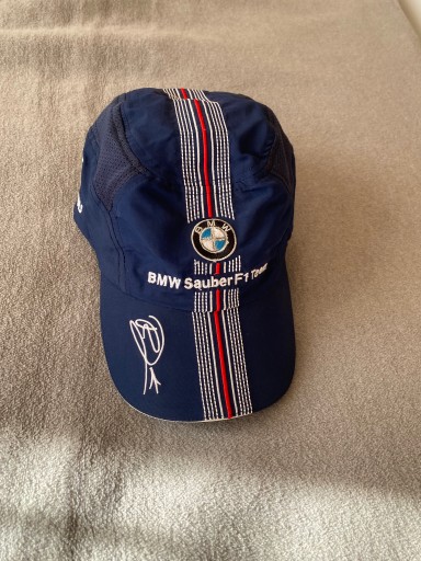 ORYGINALNA CZAPKA BMW SAUBER F1 - Robert Kubica