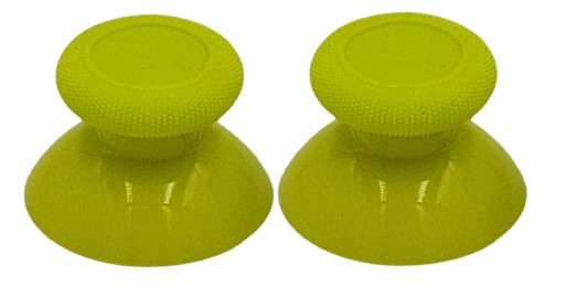 НАБОР 2 АНАЛОГОВЫХ РУЧОК-ГРИБКОВ ДЛЯ XBOX ONE PAD ЖЕЛТЫЙ