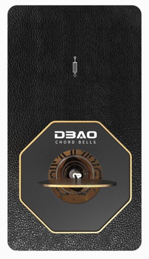 Dzwonki wietrzne Koshi Chime aluminium 8 ton Kera Audio Saturn/Blue