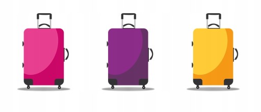 БОЛЬШОЙ ЧЕМОДАН BLOOM XXL 28 + КОРОБКА из АБС-пластика 2 в 1, 15 цветов