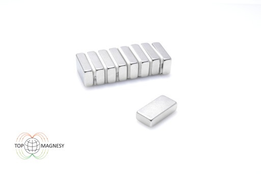 Magnes Neodymowy Płytkowy MPŁ 20x10x5 N38H 1 sztuka