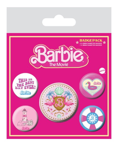 Набор из 5 булавок для одежды Barbie This Is The Best Day Ever