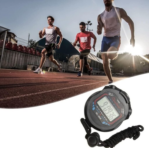 Sportowy stoper do studia fitness, pi?ki no?nej, trenera, s?dziów i