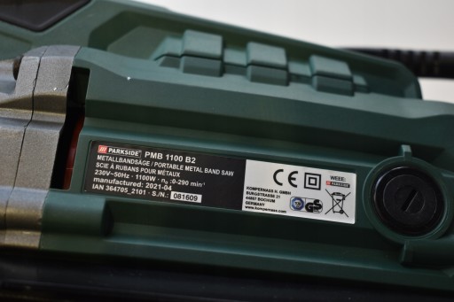 Ленточная пила по металлу Parkside PMB 1100 B2