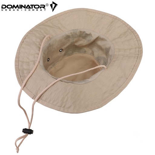 Польская военная шапка DOMINATOR BOONIE Хлопок Rip-Stop Бежевый Хаки