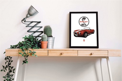 AC COBRA SHELBY настенная картина