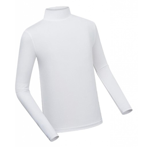 Męska koszulka golfowa Golf Bottoming White L