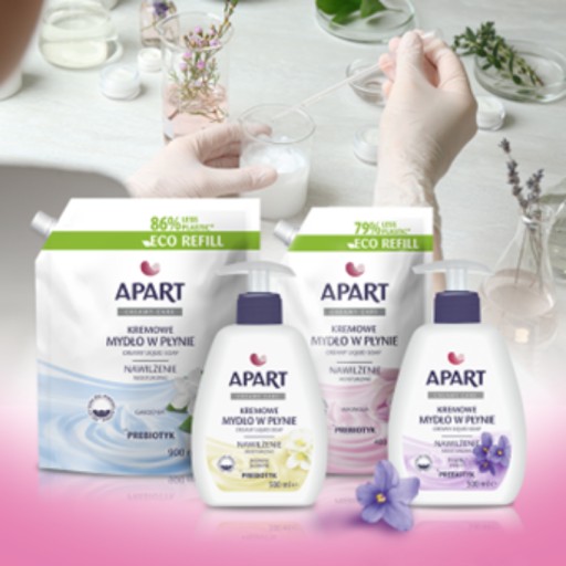 Жидкое мыло Apart Creamy Jaśmine Refill 400мл