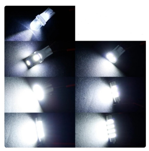 42 ШТ. АВТОМОБИЛЬНЫЕ ПОДСВЕТКИ LED 6500K 150LM 12V T10 C5W