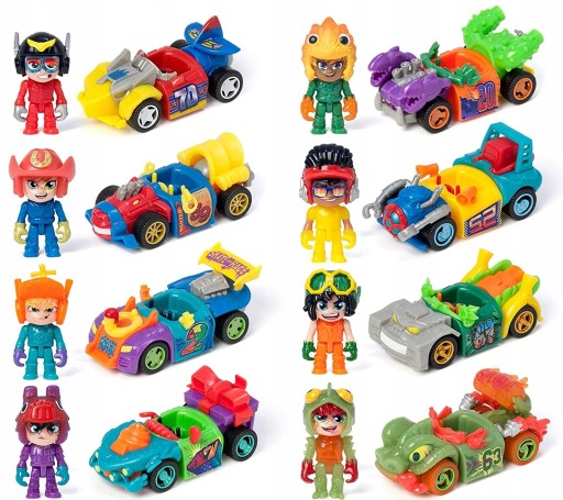 T-RACERS SERIES 5 COLOR RUSH - АВТОМОБИЛЬ С ВОДИТЕЛЕМ