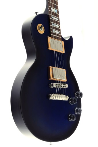 GIBSON Les Paul STUDIO модель 2015 г. 100-я двухтактная Manhattan Midnight