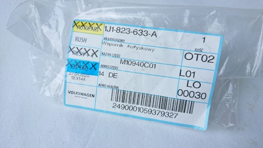 RĄCZKA + UCHWYT OTWIERANIA MASKI SKODA OCTAVIA II