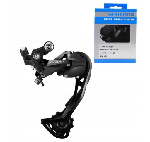 Задний переключатель Shimano Alivio 9 RD-M3100 Shadow