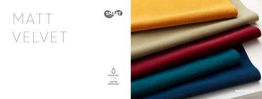 ОБИВОЧНАЯ ТКАНЬ плотный велюр плюш MATT VELVET 75