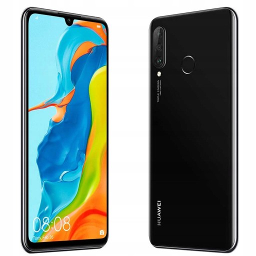 Смартфон Huawei P30 Lite 4 ГБ/128 ГБ черный