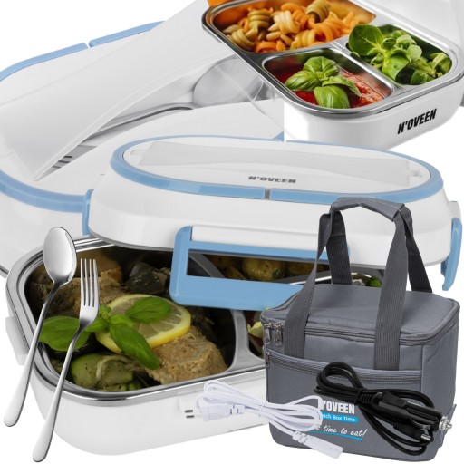 ELEKTRYCZNY LUNCH BOX TERMOS OBIADOWY SAMOCHODOWY