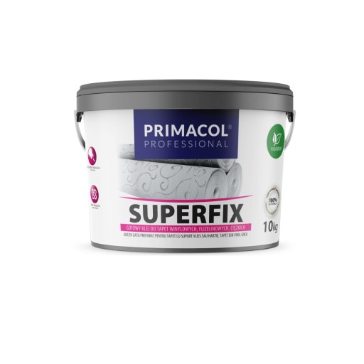 Gotowy Klej do Tapet PRIMACOL SUPERFIX 10kg MOCNY!