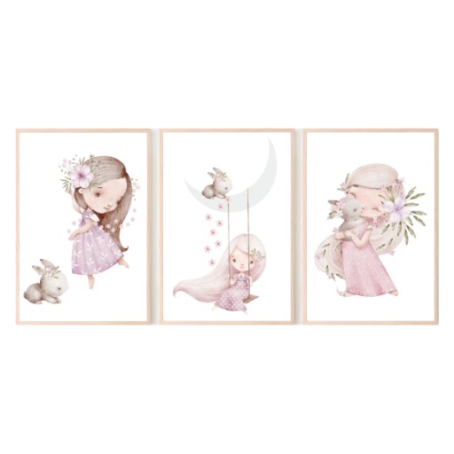 Установите 3 Princess A3 Princess A3 и единорог № 2
