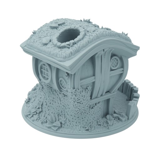 Green Hill - башня для игры в кости - GreenHill Dice Tower Светло-серый