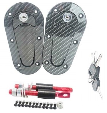 ZAPINKI AERO CATCH BLOKADA KLUCZ D1 SANKO CARBON