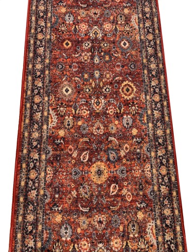 CHODNIK ANTYPOŚLIZGOWY Bordo Drobne Kwiaty 90cm