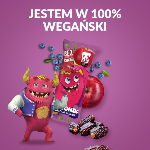 БЕРАВ! KIDS Батончик Черника и яблоко - фрукты без сахара для детей 25г