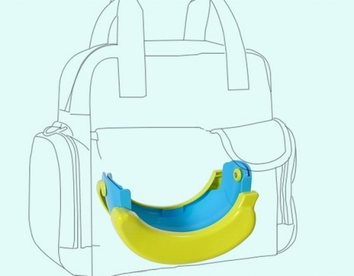 Туристический горшок Primabobo BANANA M для детей, складной, переносной