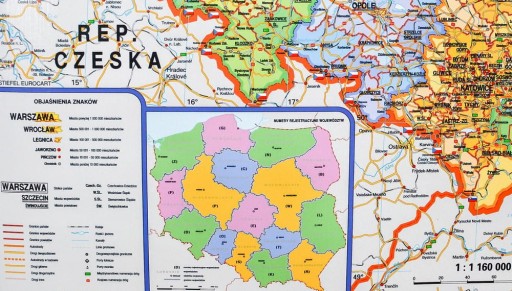 МИР ПОЛЬША ЕВРОПА НАСТЕННАЯ КАРТА ДЕРЕВЯННЫЕ ПОЛУРОЛИКИ STIEFEL