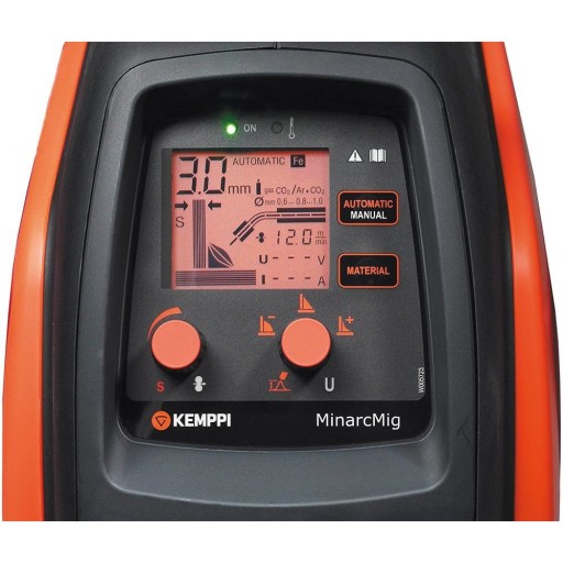 MINARCMIG 200 EVO KEMPPI, ПОЛУАВТОМАТИЧЕСКИЙ MIG MAG SYNERGY