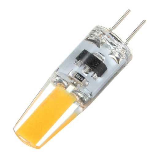 G4 Żarówka LED COB 6W 12V - biała ciepła, MINI