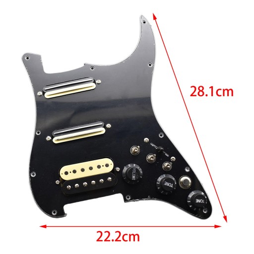 Детали музыкальных инструментов Pickguard для гитары, практичные, износостойкие.