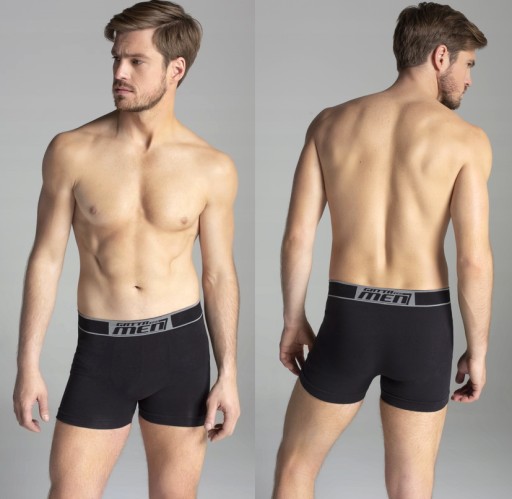 3 МУЖСКИХ БОКСЕРА GATTA BOXER ХЛОПКОВЫЕ ЧЕРНЫЕ XL