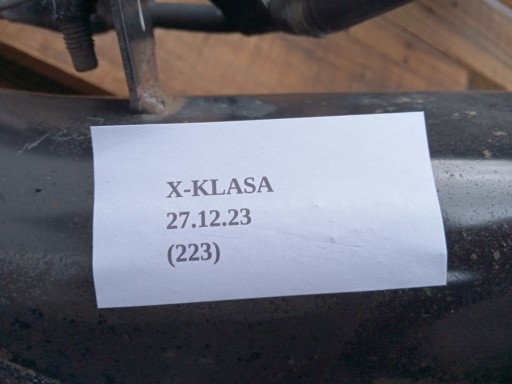 ЗАДНИЙ МОСТ MERCEDES W470 X470 NISSAN NAVARA D23 2.3