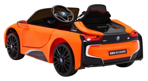 BMW I8 LIFT Оранжевый автомобиль