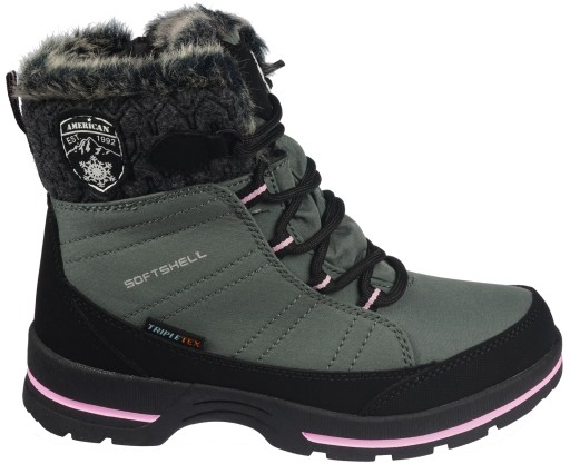 Dziecięce zimowe buty American Club SN-17GY 29