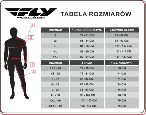 КОМПЛЕКТ CROSS ENDURO ATV FLY RED F16 — M