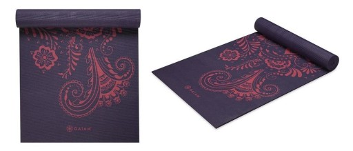MATA DO JOGI GAIAM PREMIUM AUBERGINE SWIRL 6MM