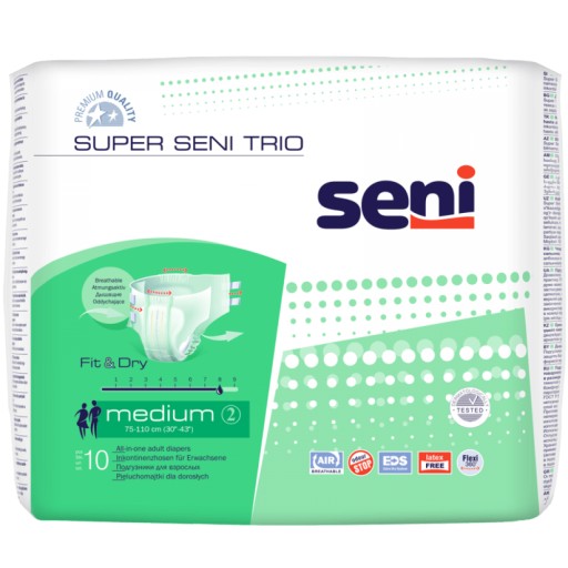 Super Seni Trio pieluchomajtki dla dorosłych S