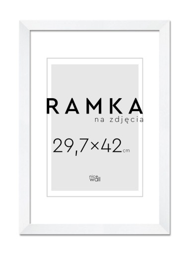 Белая фоторамка 29,7х42 см 42х29,7 см А3