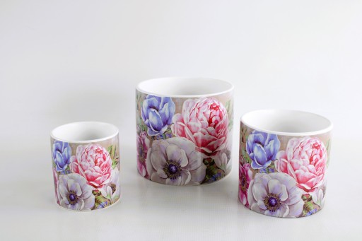 DONICA DONICZKA OSŁONKA CERAMICZNA NA KWIATY M